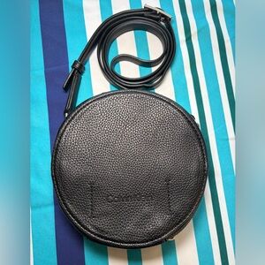 Calvin Klein Textured Black Crossbody Bag